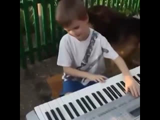 talented boy