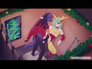 rule 34 - 3 16 9 1boy 1girls 2018 abs against wall alternate color animal genitalia animated anthro anthro on anthro